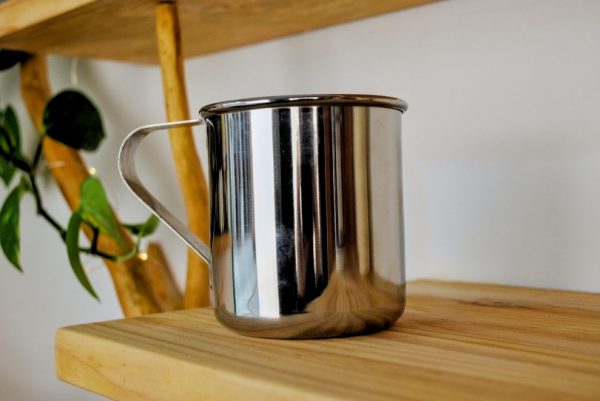 TAZA CAMPING ACERO INOX