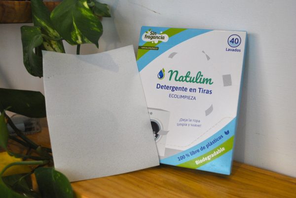 DETERGENTE EN TIRAS SIN FRAGANCIA