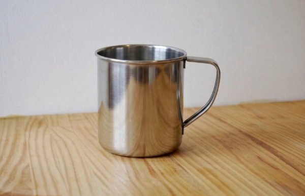 TAZA CAMPING ACERO INOX