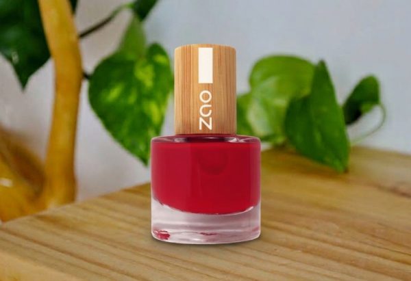 ESMALTE DE UÑAS - ROJO CARMÍN 650